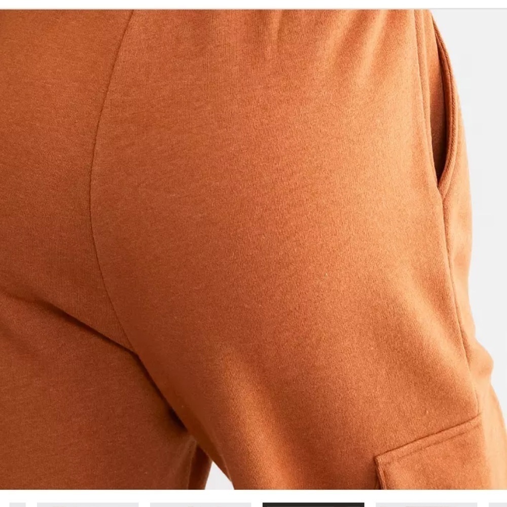 Gilded Intent (Buckle) Rust Jogger Pants size medium. - Picture 12 of 13